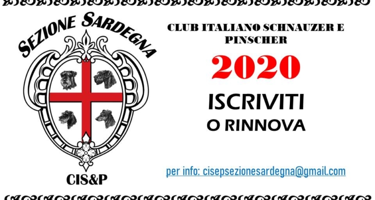 Tesseramento 2020 CLUB SCHNAUZER & PINSCHER